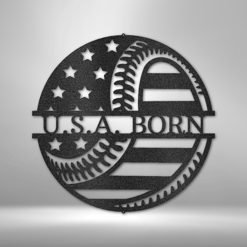 Americas Pastime - Personalized Metal Sign